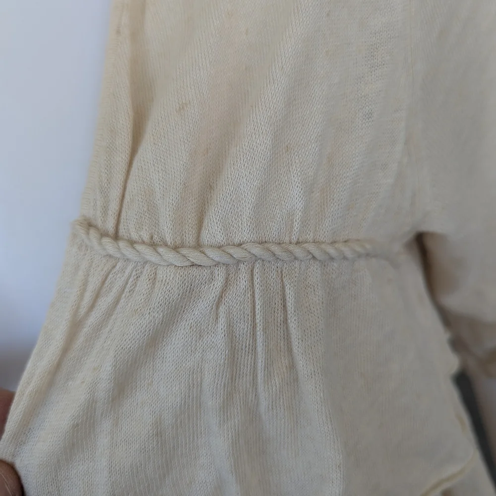 Moth Cream Layered Cardigan Sweater - Picture 4 of 7